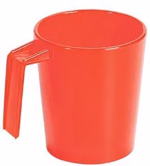 Bicchiere per bambini con manico Cosmoplast multicolore da 120 ml