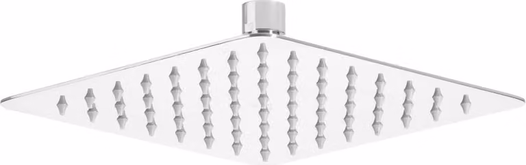 Steel overhead shower - 200x200 mm