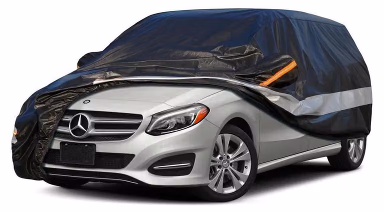 Copertura per auto, 10 strati, impermeabile, traspirante, colore nero, per Mercedes-Benz Classe B (2005-2011)