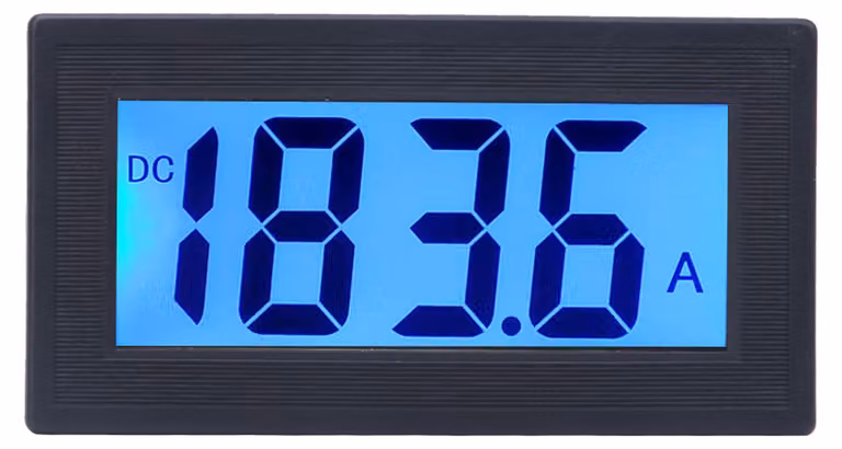 YB5135DB Voltmetro digitale CC con display LCD, misuratore di tensione, alimentatore CA 100-240 V, CC 0-500 V