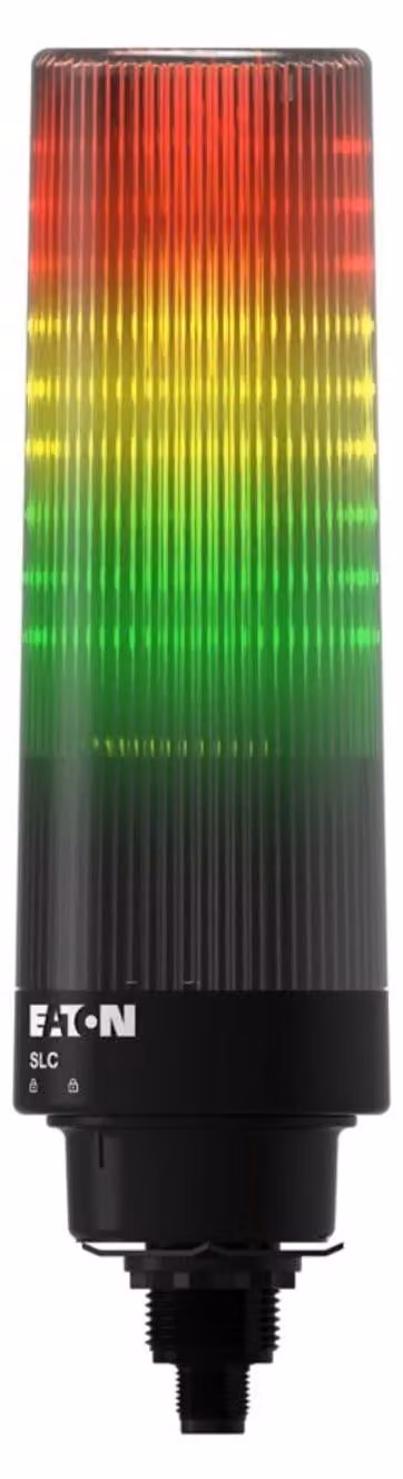 Colonna segnaletica Eaton Signals SLC-M22-RYG-AP-24, 24V DC, compatta, verde, giallo, rosso