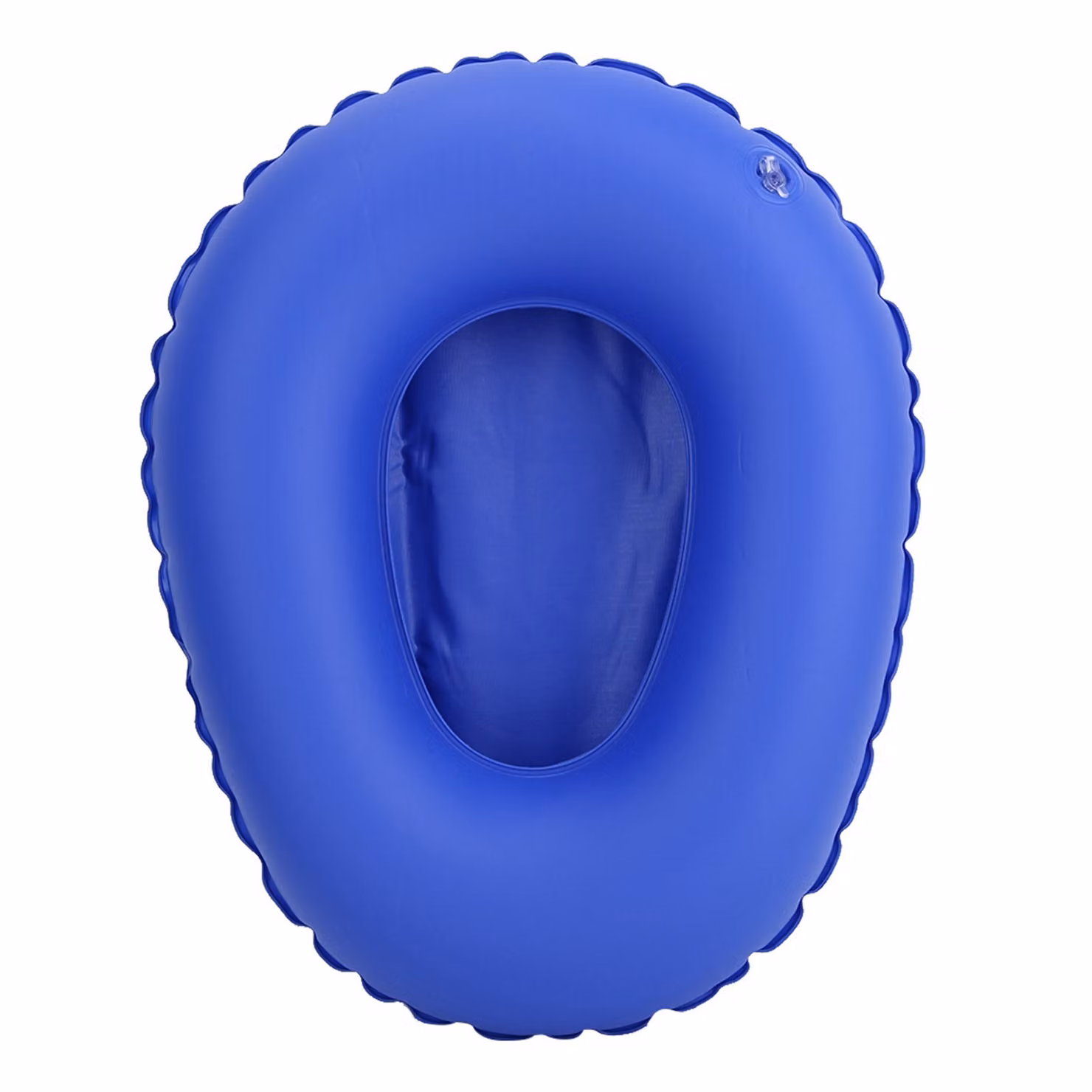 Cuscino per il water, forma morbida e unica, bacinella gonfiabile per il letto, resistente all'usura, espandibile, apertura ampia per un uso quotidiano, ideale per anziani