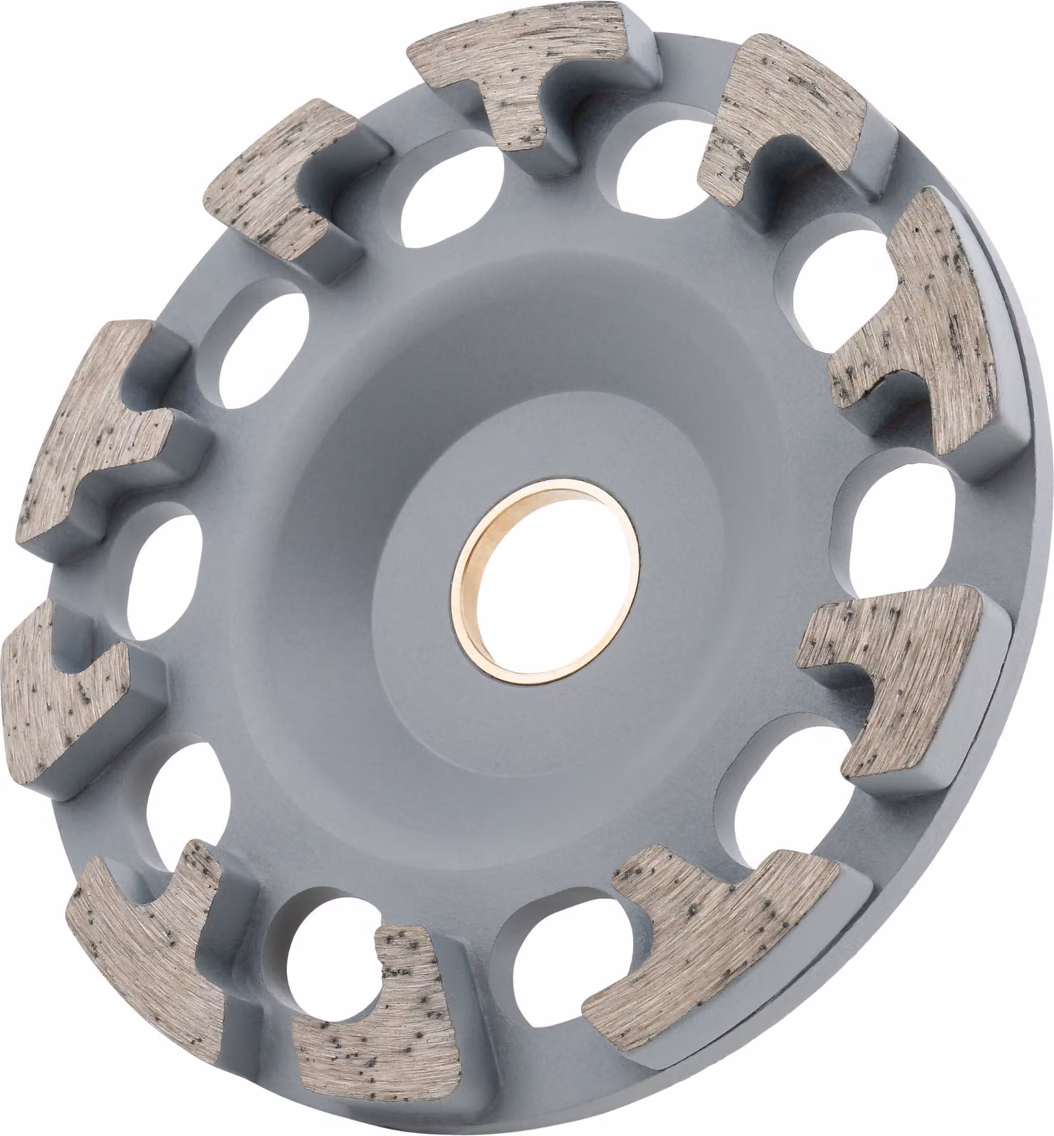 STIER Mola a tazza diamantata, disco abrasivo, Ø 130 mm, foro 25,0 / 22,23 mm, per calcestruzzo/uso universale, disco abrasivo diamantato, smerigliatrice diamantata, per smerigliatrice angolare, smerigliatrice a tazza, disco diamantato