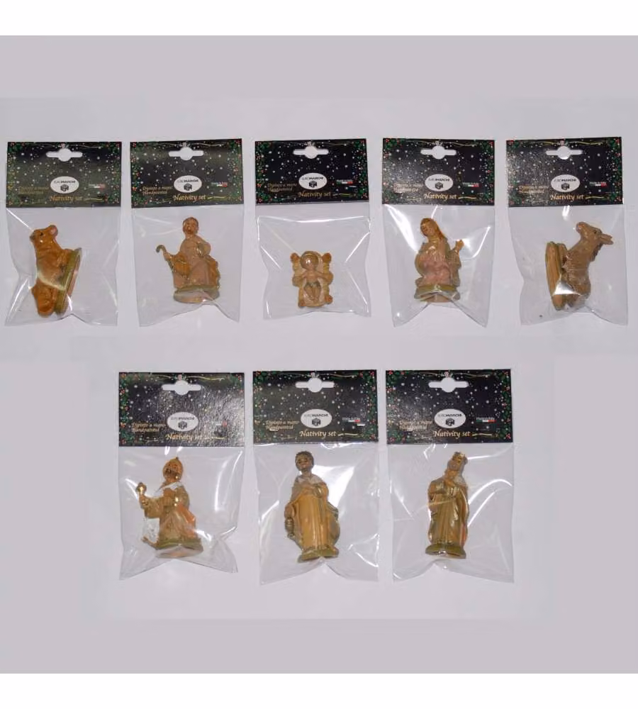 Natività Presepe figure assortite 10 h cm