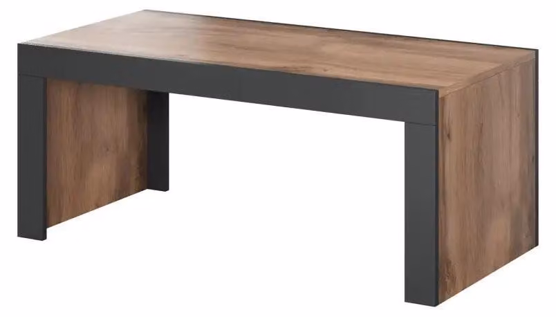 Letto MILA panca/tavolo 120x60x50 quercia votan + antracite