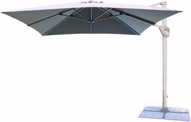 OMBRELLONE DARWIN GRIGIO P/L 3 X 3 TELO GRIGIO