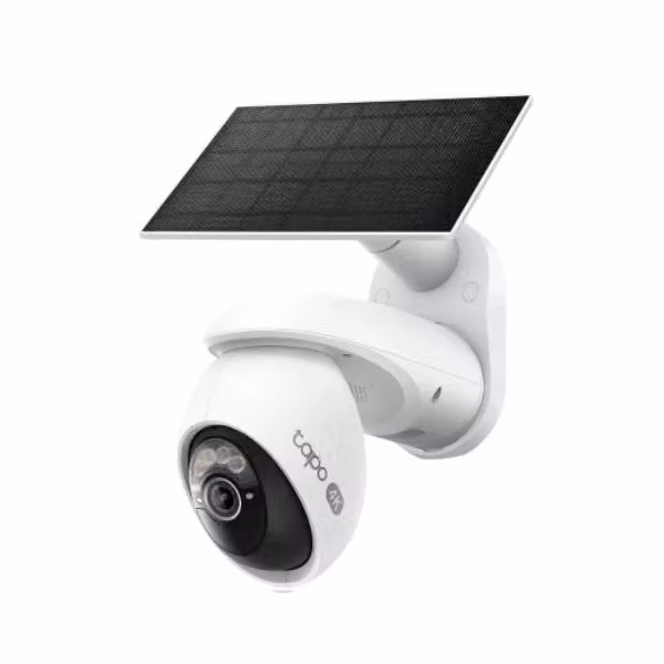 Kit Videocamera di Sorveglianza TP-Link Tapo TC92 4K 8MP con Pannello Solare, Wi-Fi, Visione Notturna e Microfono Integrato, Colore Bianco – 2