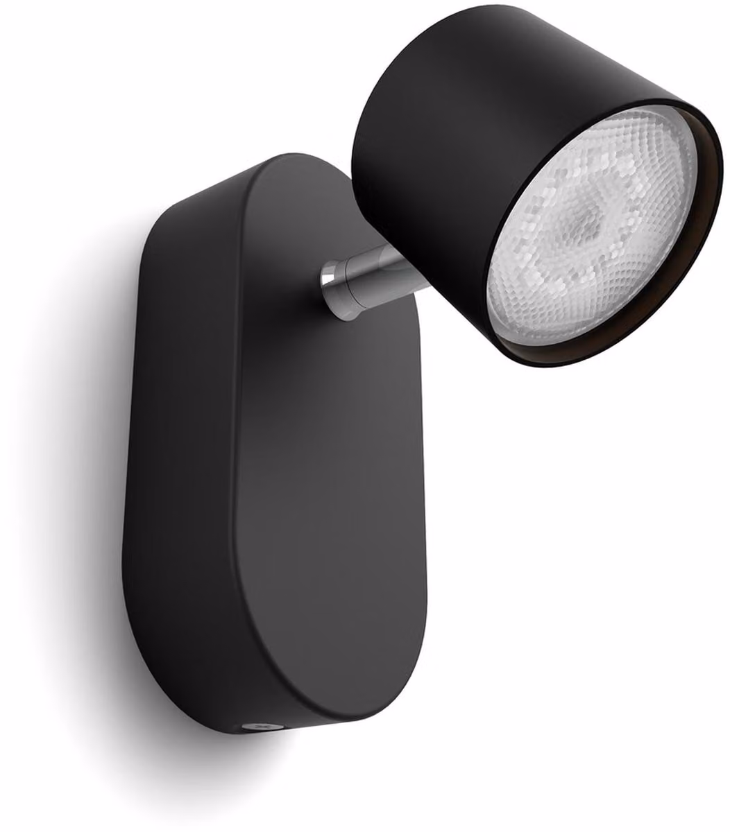 Philips Star Spot 1 flg. nero 500lm