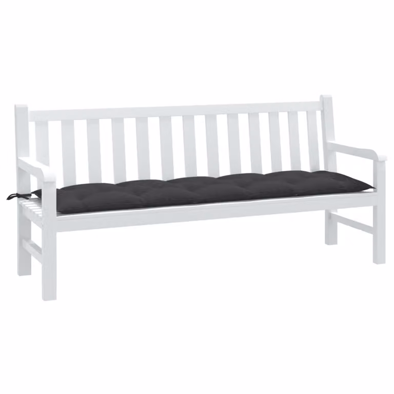 Cuscino per panca da giardino vidaXL Antracite Mélange L: 180 cm, P: 50 cm, H: 7 cm