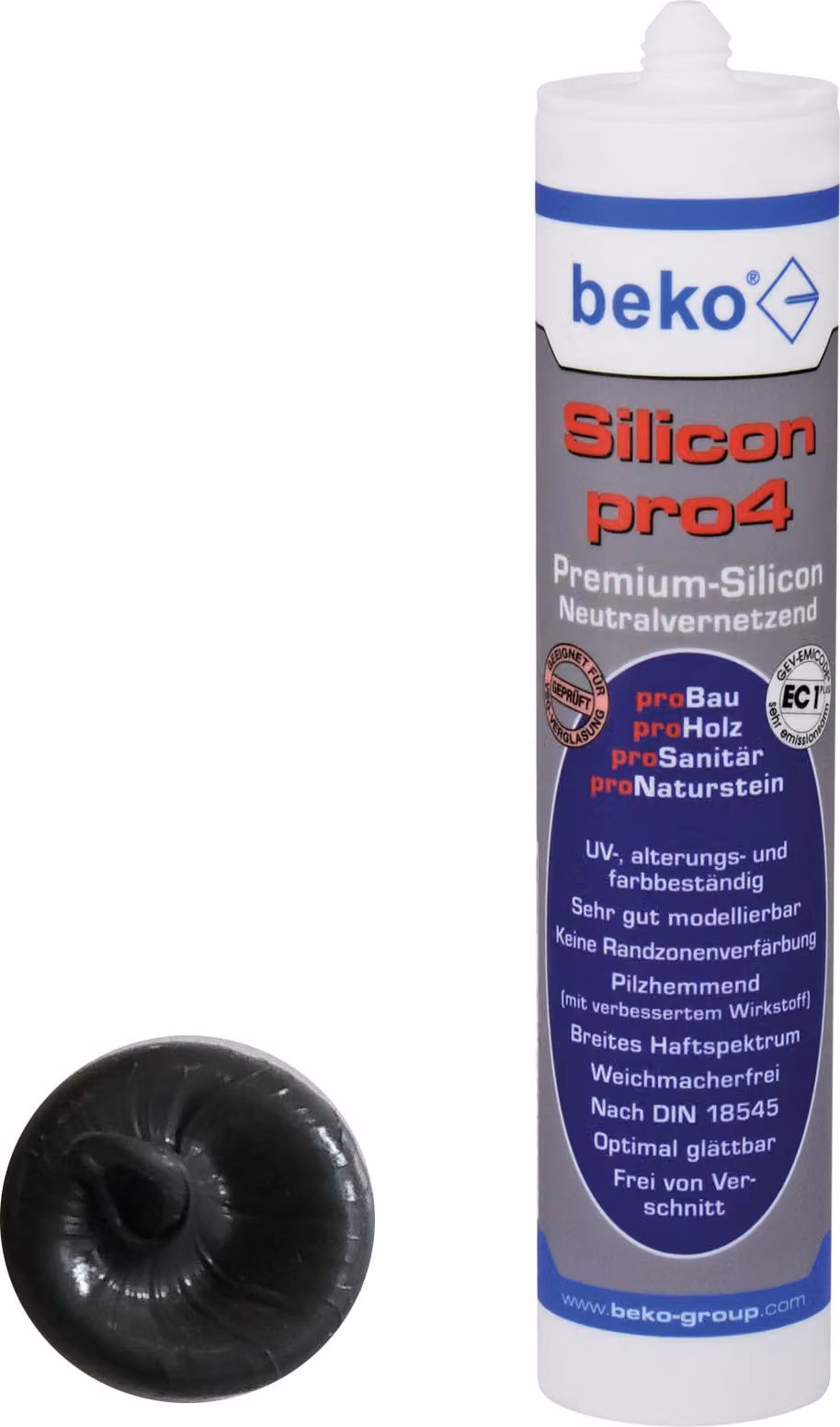 beko Silicon pro4 Premium 310 ml Anthrazit