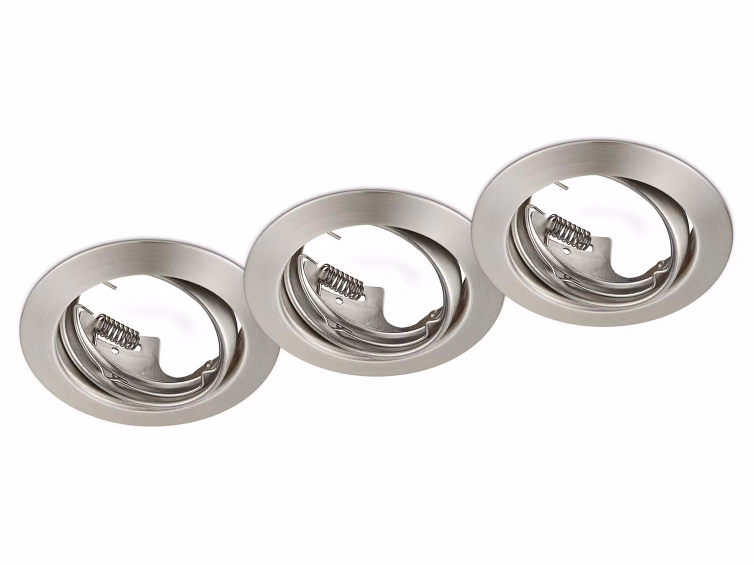 Apparecchio di illuminazione da incasso JURA silver Trio 650100307
