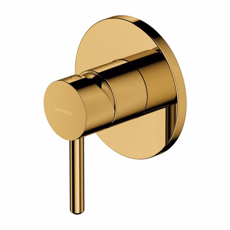 Omnires Y Y1245GL Miscelatore doccia da incasso, oro