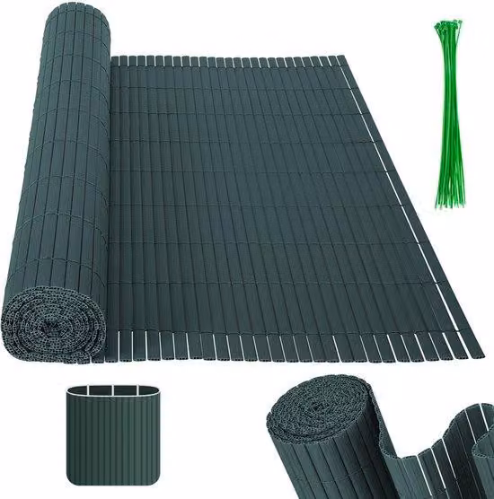 Recinzione da giardino in PVC per garantire la privacy – Divisori da giardino e recinzioni per balconi – Verde