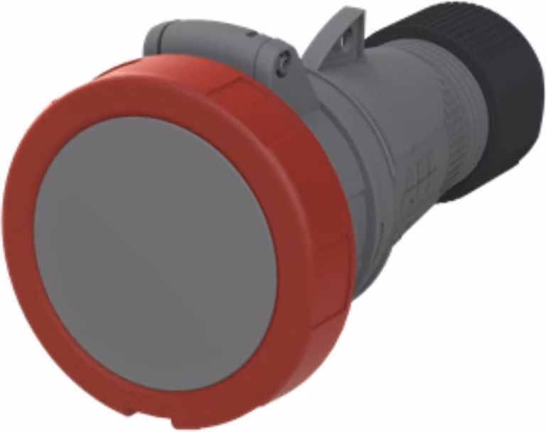 Amphenol 16 Ampere CEE connettore maschio a 5 poli (3P+N+PE) femmina, codifica 6h rosso da 200/346V a 240/415V