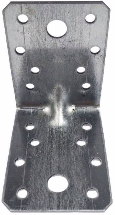 Giunti angolari, 10 pezzi, 70x70x55 mm, spessore 1,8 mm