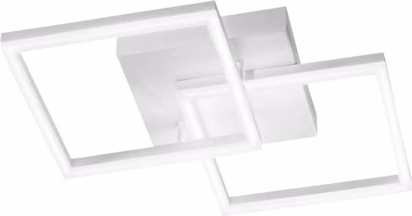 Plafoniera moderna a LED Fabas Luce Bard bianca dimmabile