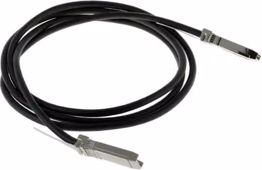 Allied telesis at-qsfp1cu cavo infiniband e in fibra ottica 1 m qsfp+ nero, argento