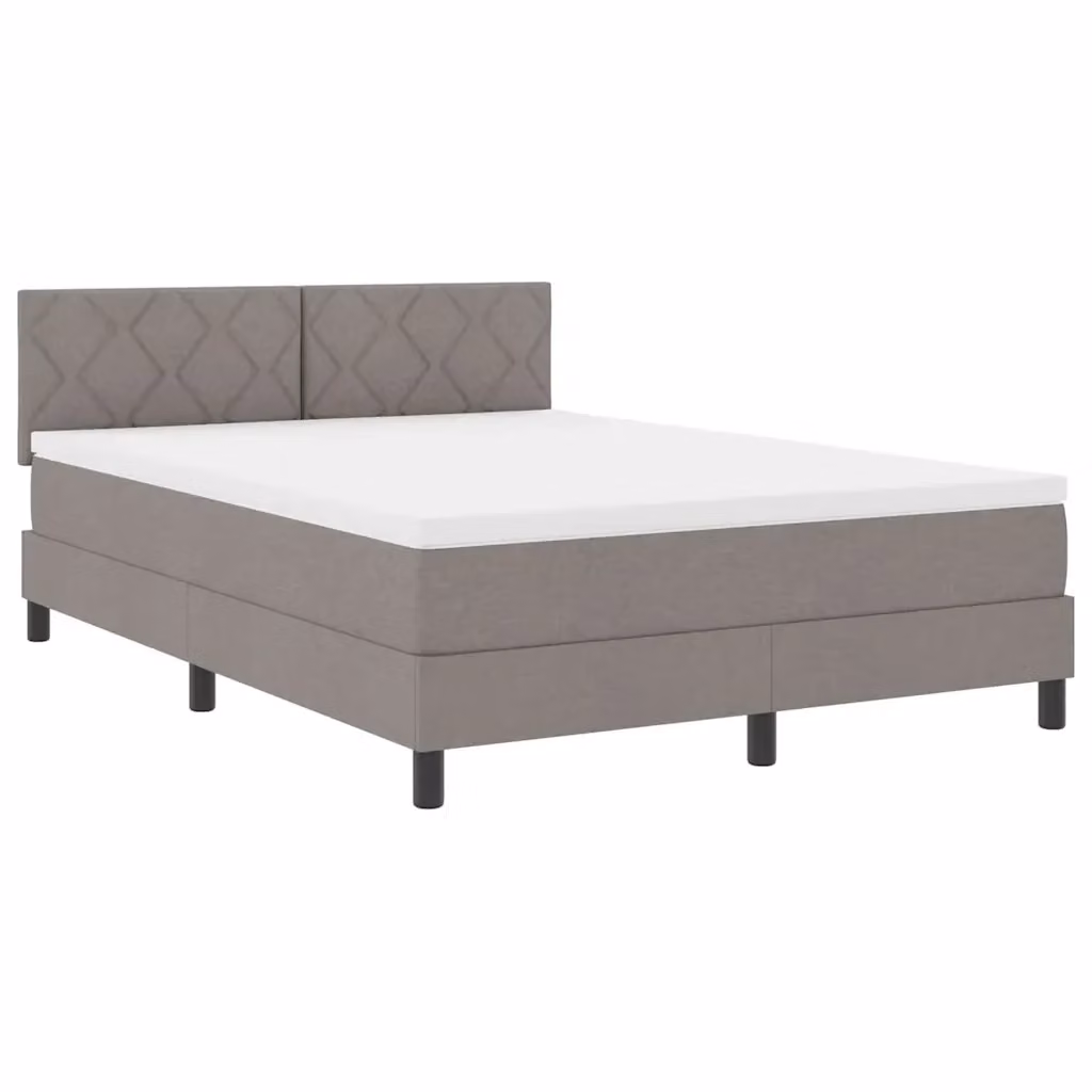 Letto a molle con materasso Talpa vidaXL in tessuto con illuminazione LED e porta USB, L/P/H: 160 x 200 x 163 cm – 2