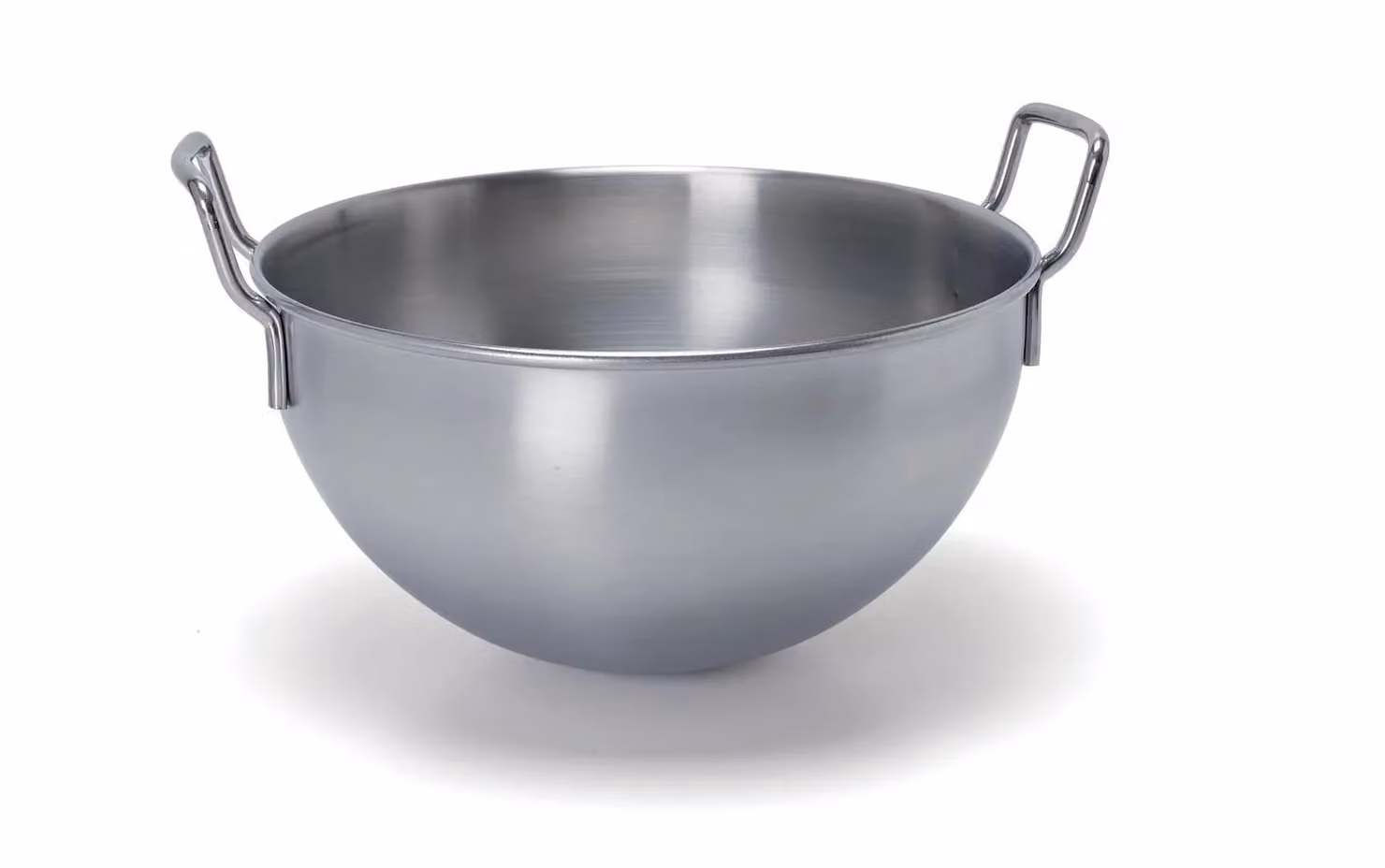 Bastardella in acciaio inox con due maniglie, diam.26cm