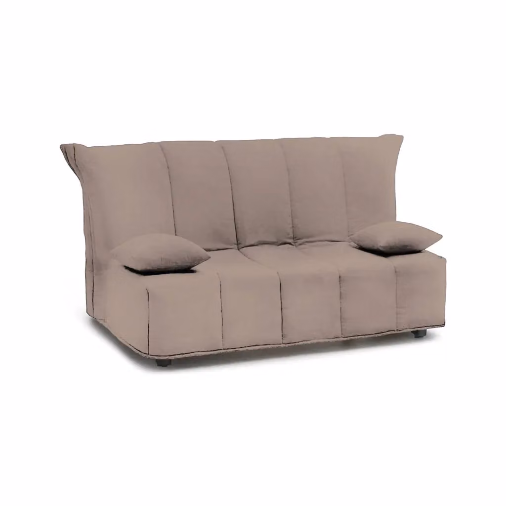 Divano Letto Antal Talamo Italia, Sofà 3 Posti Moderno con Apertura a Carrello e Cuscini Inclusi, Colore Beige, L: 165 cm, H: 85 cm – 2