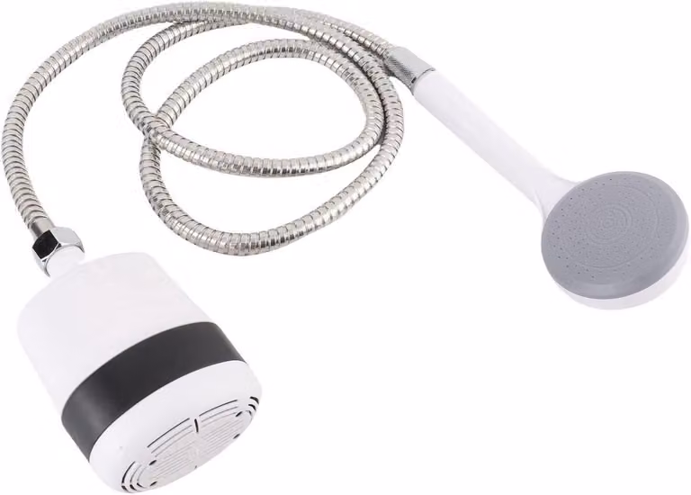 Doccia portatile multifunzione per campeggio - Doccia manuale elettrica - Batteria rimovibile - Ideale per animali domestici, lavaggio auto, irrigazione del giardino