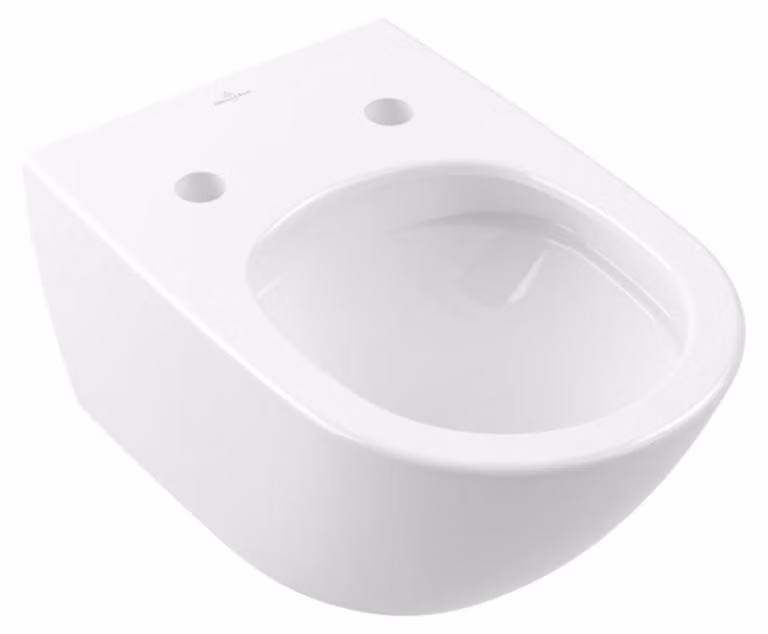 Villeroy & Boch Subway 3.0 WC à fond creux, suspendu, ovale, sans bord, TwistFlush, 370x560x360mm, 4670T001, 4670T001