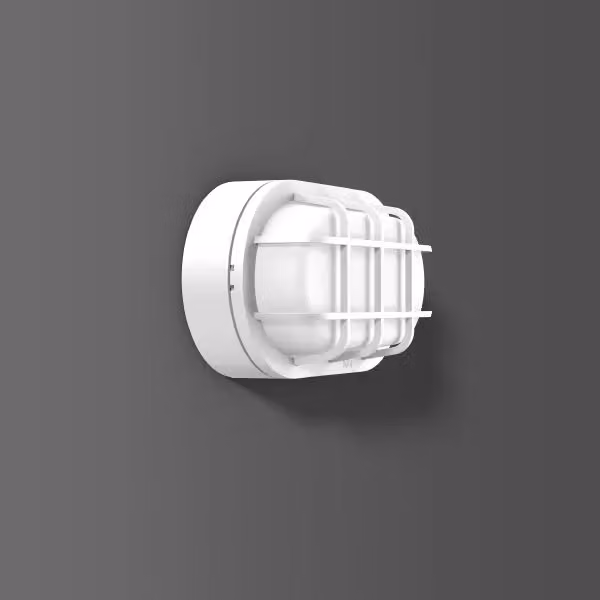 RZB Alu-Lux ovale, 8 W, 430 lm, 830, bianco, on/off, plafoniere e applique, L 258 L 148 A 95, 135°/120°, vetro trasparente 582063.002