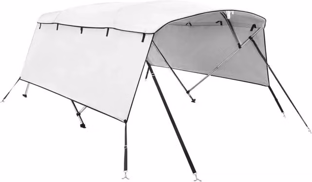Bimini di Prua con Pareti Laterali 4 Archi 243x(185-198)x137cm CFW4006863