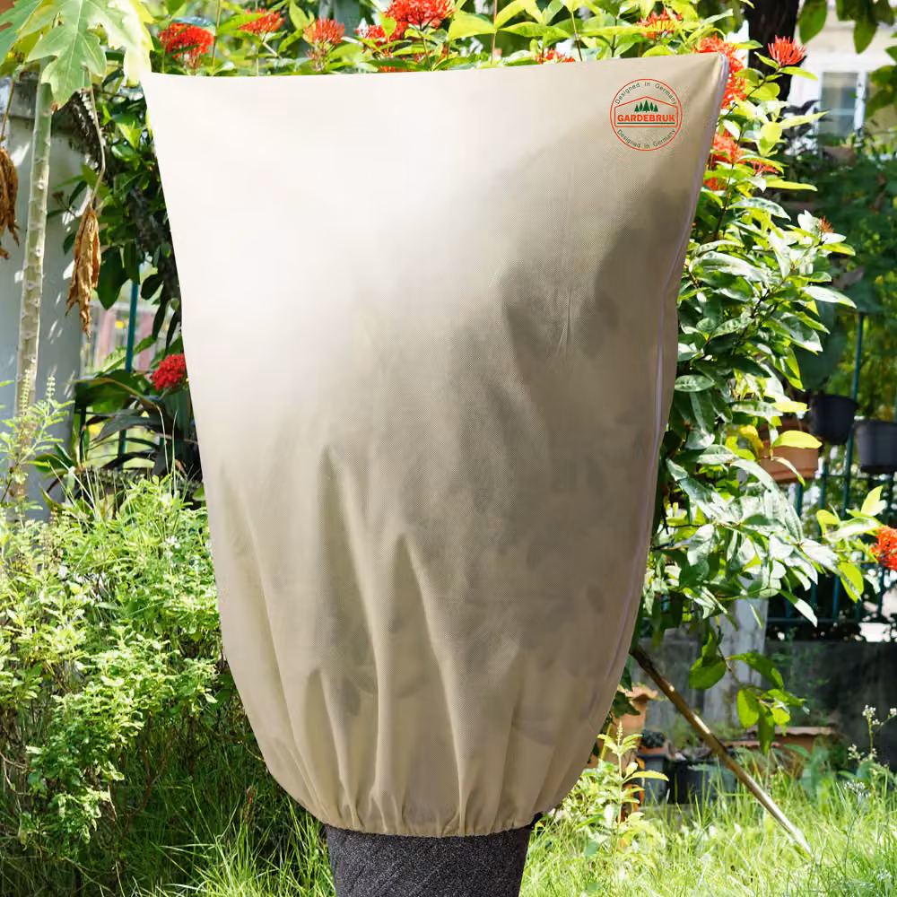 Telo protettivo per piante Gardebruk in poliestere beige L: 120 cm x P: 180 cm – 4