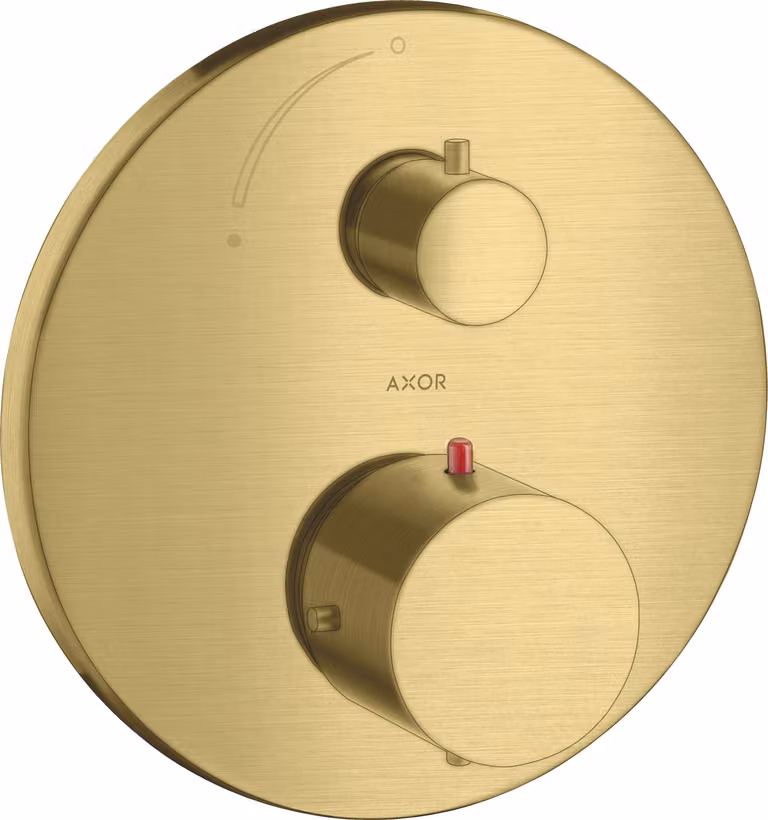 hansgrohe AXOR Starck Thermostat encastré avec robinet d'arrêt, 10700950, 10700950