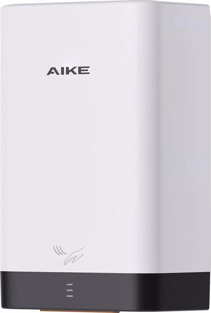 Asciugamani, potenza 900W, tempo di asciugatura 10-15s, materiale plastico ABS, AK2822-White-220V, EU