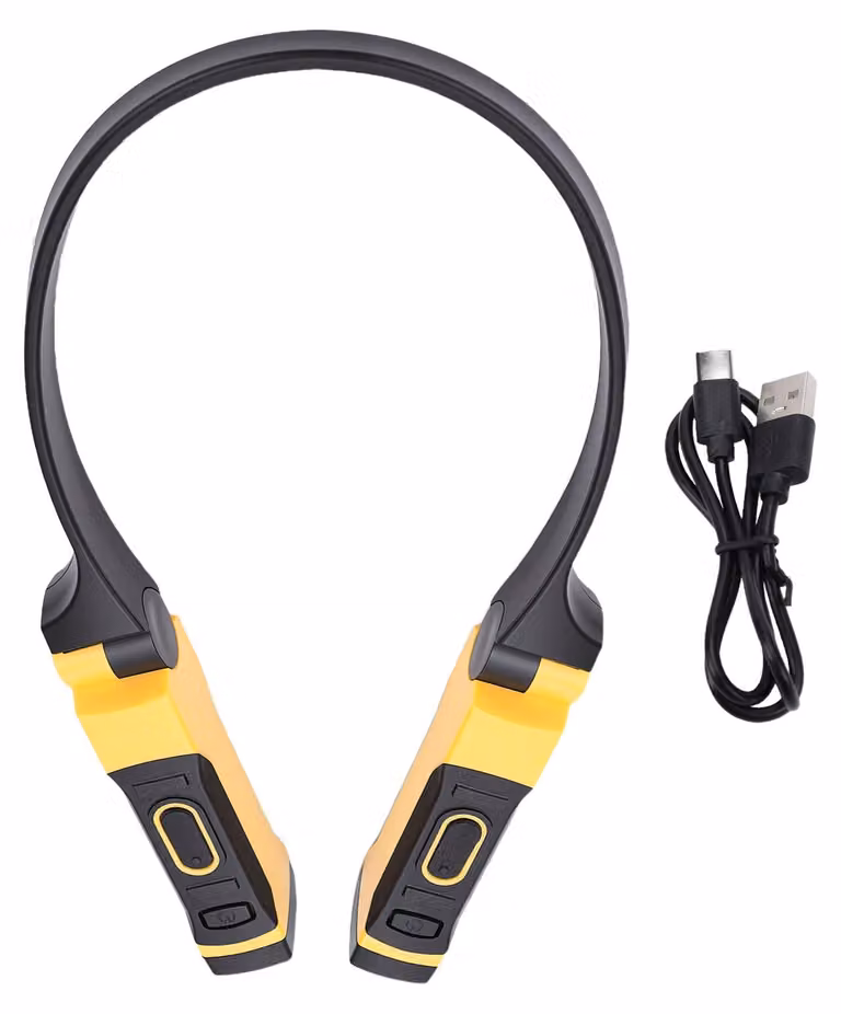 Luce da collo, ricarica USB, elevata luminosità, lampada da lettura a LED ricaricabile per il campeggio all'aperto