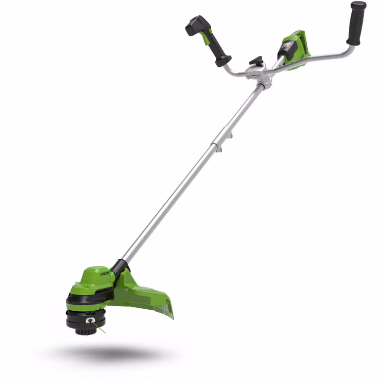 Greenworks POWERALL 48V (24V x 2) Decespugliatore con impugnatura a manubrio 38cm - Senza batteria