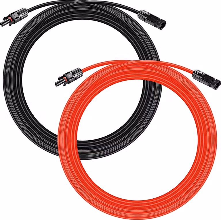 5 metri di cavo solare MC4 cavo di prolunga 4mm² con spina PV rosso nero per pannello solare centralina solare