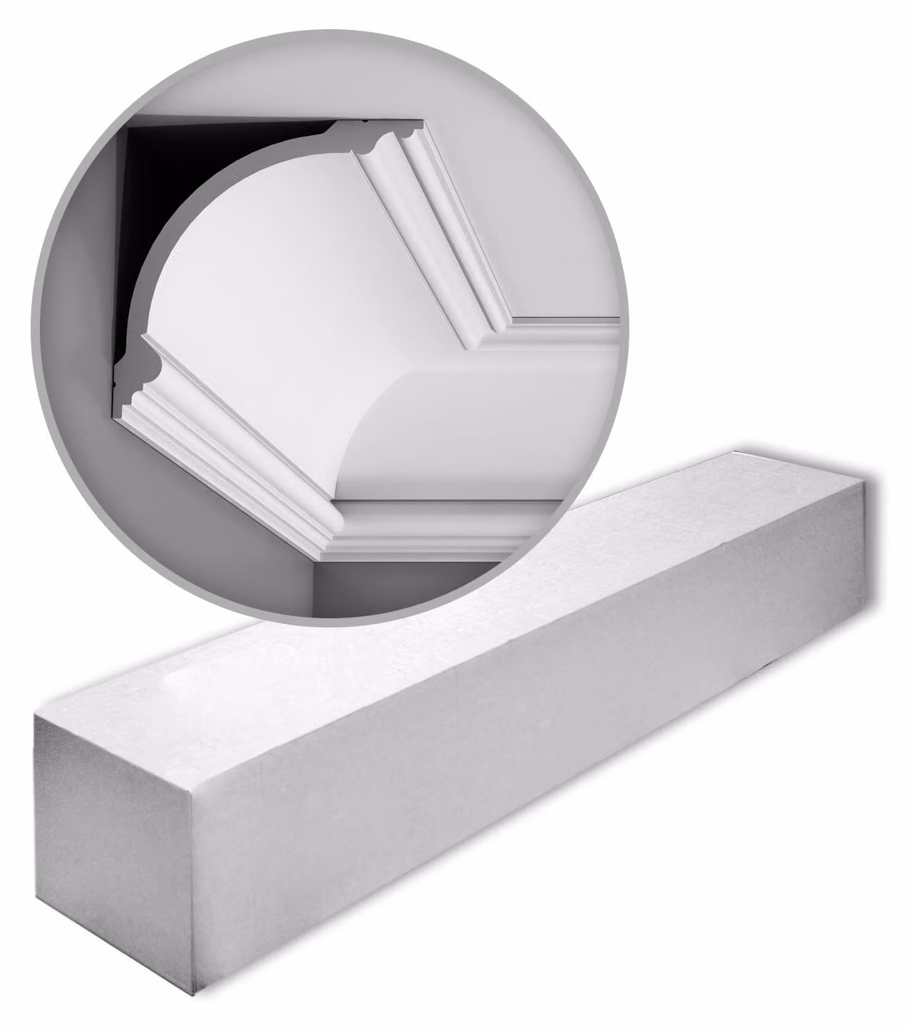 Cornici Orac Decor LUXXUS C338-box 1 cartone con 10 strisce decorative 20 m