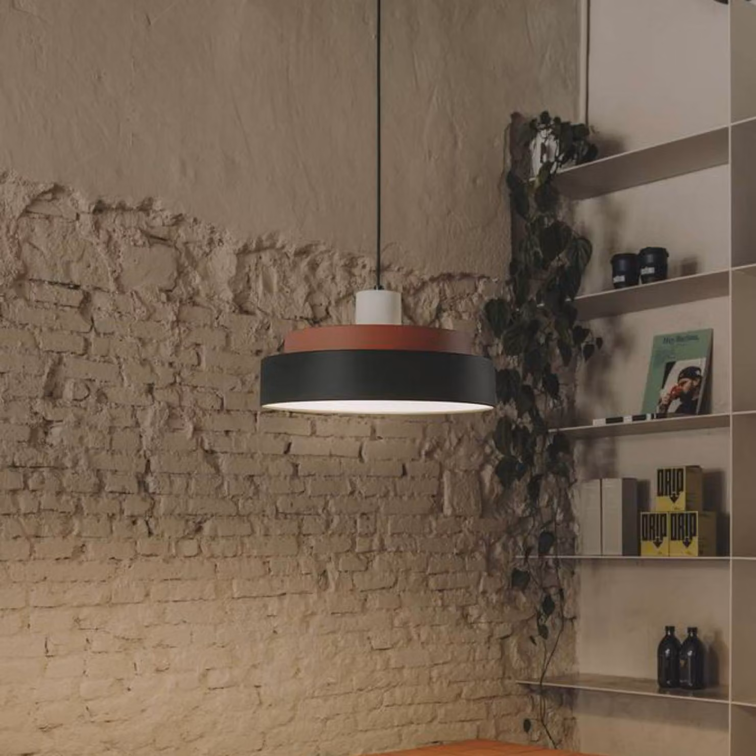 LEDS-C4 Lampada a sospensione Keops 2, dimmerabile, Multicolore, Soggiorno / Sala da pranzo, Alluminio, Moderno, Lampada a sospensione