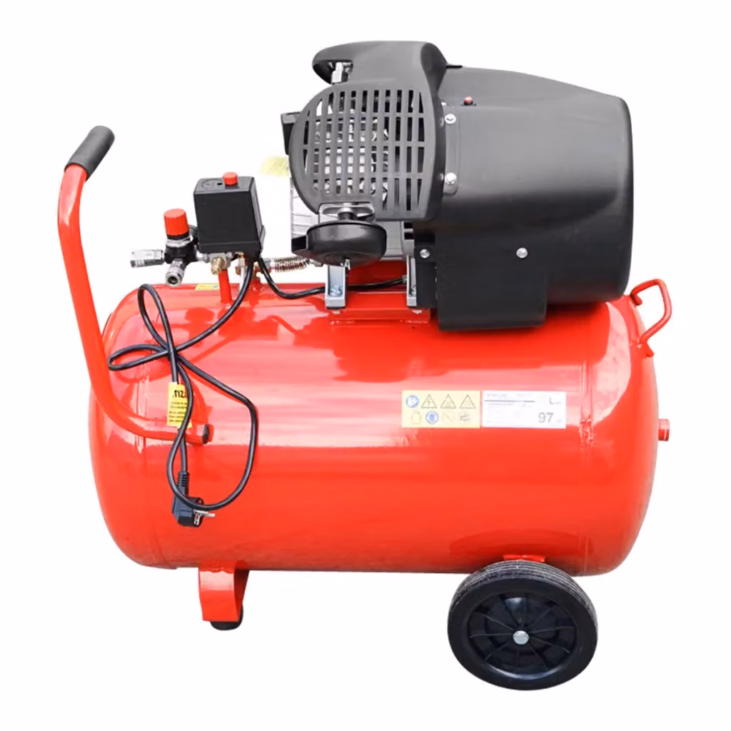 Compressore d'aria Breckner da 100L rosso con potenza 2,2kW e pressione massima 8 Bar – 2