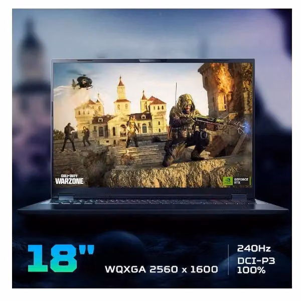 Laptop Acer Phn16-73-964h Nero con Processore Intel, 16 GB RAM, 2 TB SSD e Windows