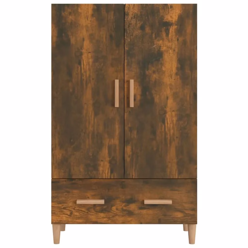Mobile contenitore moderno con cassettiera e buffet in legno composito marrone per cucina o soggiorno L/P/H: 115 x 70 x 31 cm – 2