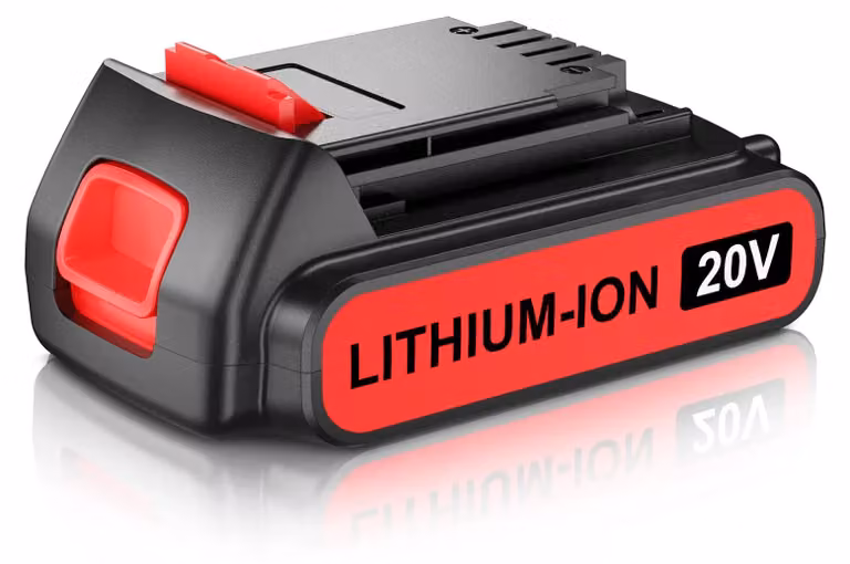 Batteria di ricambio per Black & Decker - Batteria agli ioni di litio LBXR20 - 20V - 3000mAh (3,0Ah) - Batteria per utensili elettrici - Batteria di ricambio - Colore: viola
