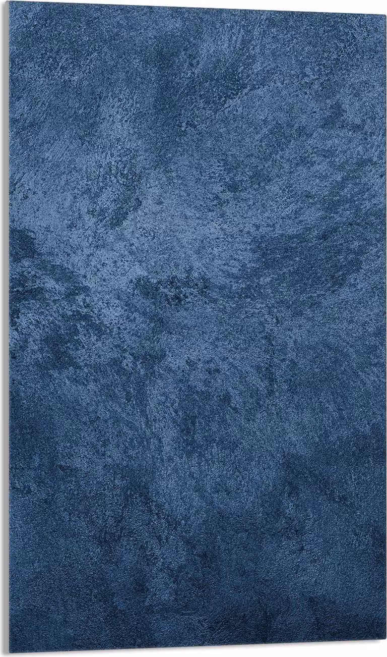 Piastra copriforno 30x52 Coperchio per piano cottura in Vetroceramica Paraspruzzi Piatto in vetro Tagliere decorativo, blu ardesia
