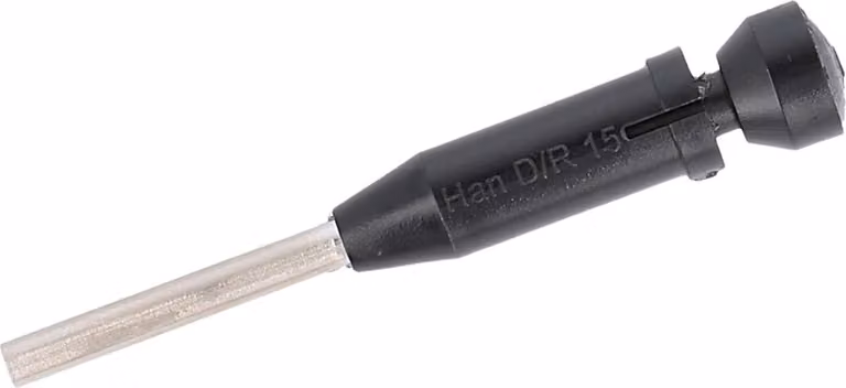 HARTING Attrezzo di smontaggio per tipo di contatto: contatto a crimpare D, sezione 0,14 mm² - 2,5 mm² / AWG26 - AWG14 - 1 pezzo