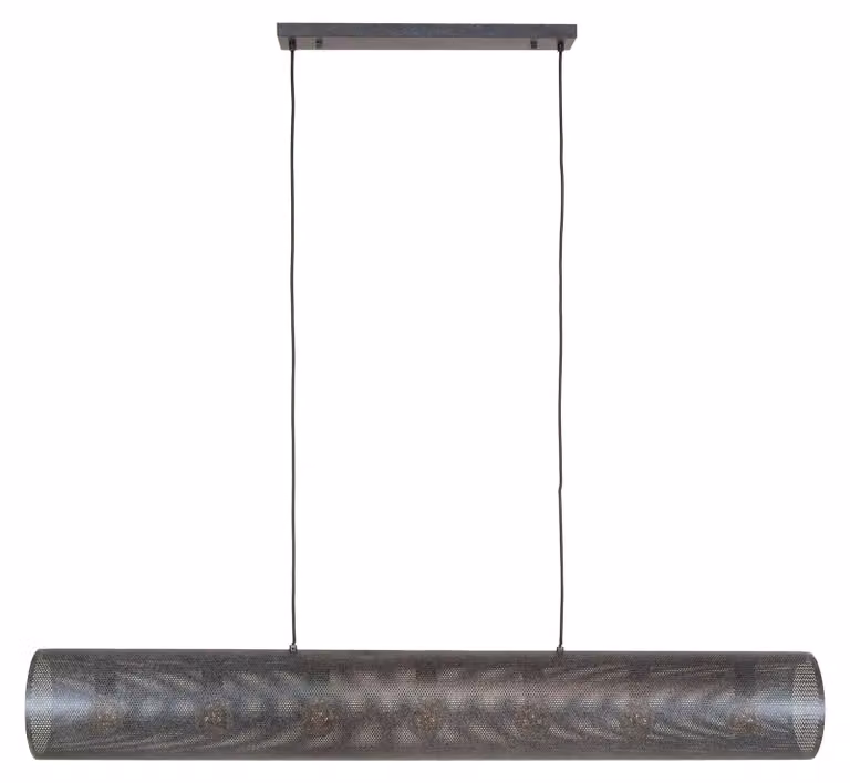 Lampada da soffitto FURNLUX Tubon Nero 145 cm / Colore principale: Nero / Dimensioni: 145 x 150 x 20 cm