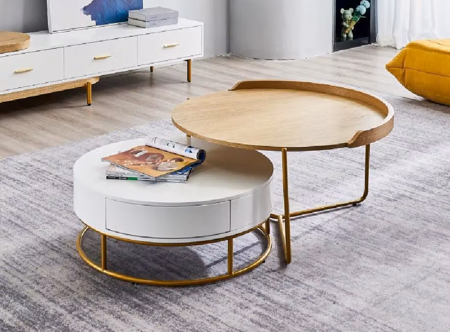Couchtisch Tisch Beistellitsch Kaffeetisch Couchtische Luxus Holz Modern
