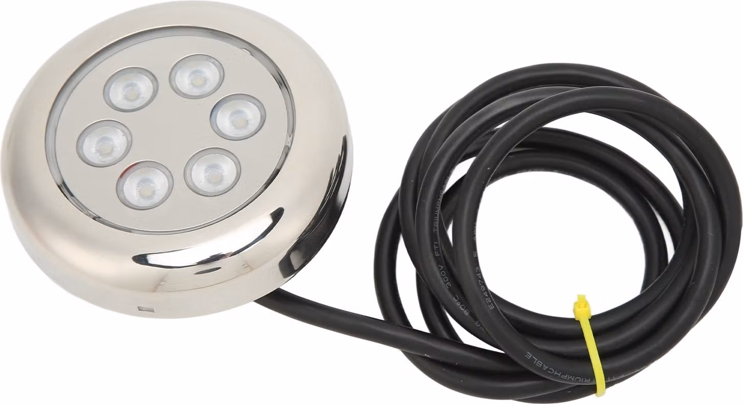 Luce subacquea del LED, luce subacquea della barca, luce subacquea marina, lampada subacquea impermeabile, luce subacquea della barca del LED, luce di pesca della traversa della barca