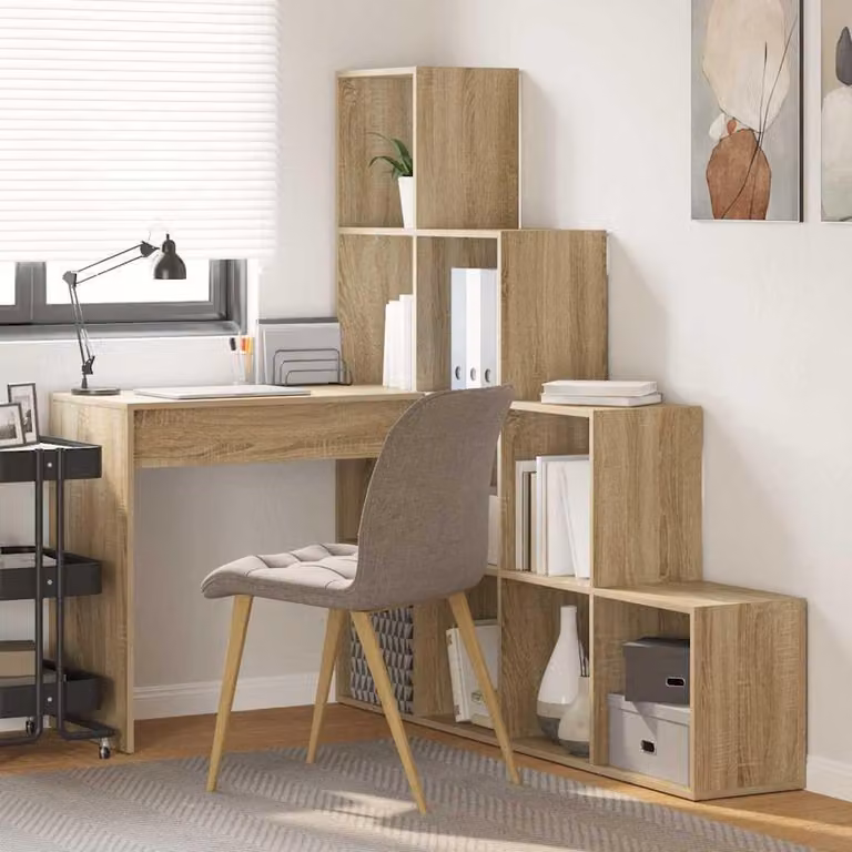 Maison Exclusive - Scrivania ad angolo Rovere Sonoma 101,5 x 149,5 x 149,5 cm
