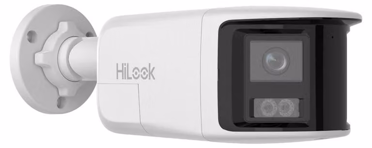 HiLook, alimentata da HIKVISION, modello IPC-B460HAD-LUF/S(L)(RB), telecamera bullet, 6 megapixel, obiettivo da 2,8 mm, visione panoramica, illuminazione ibrida intelligente, tecnologia MD2.0, grado di protezione IP67