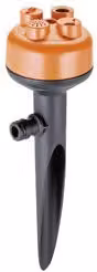 Irrigatore puntale Vario-Jet Claber con getto regolabile fino a 4 metri