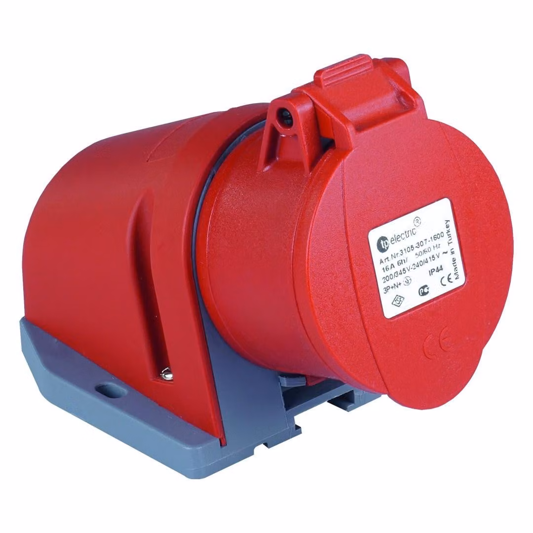 Presa a muro CEE a superficie 5P 16A IP44 400V 5074
