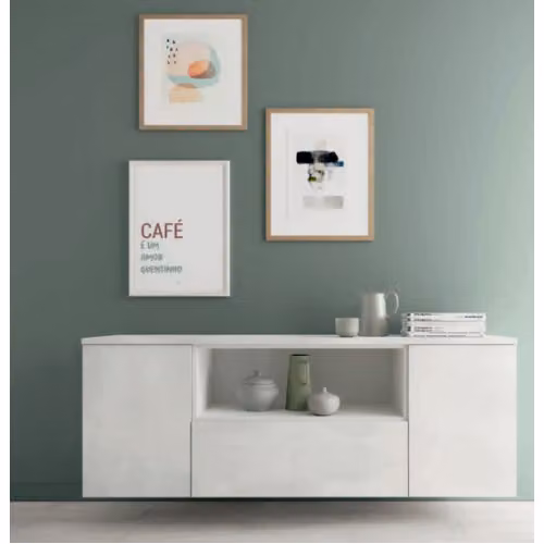 Composizione sospesa con ante e cassetto Volo Collection